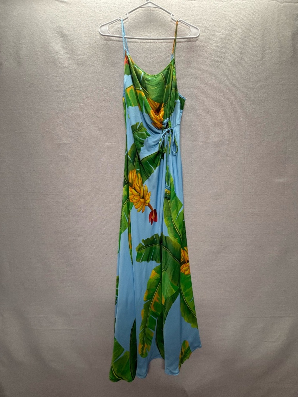 Farm Rio Satin Banana Maxi - size XL